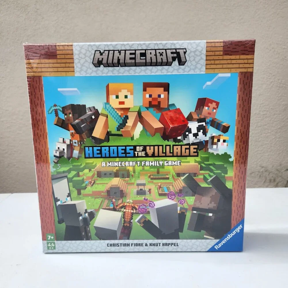 NEW Ravensburger Minecraft Heroes of the Village Family Board Game Family Game N
